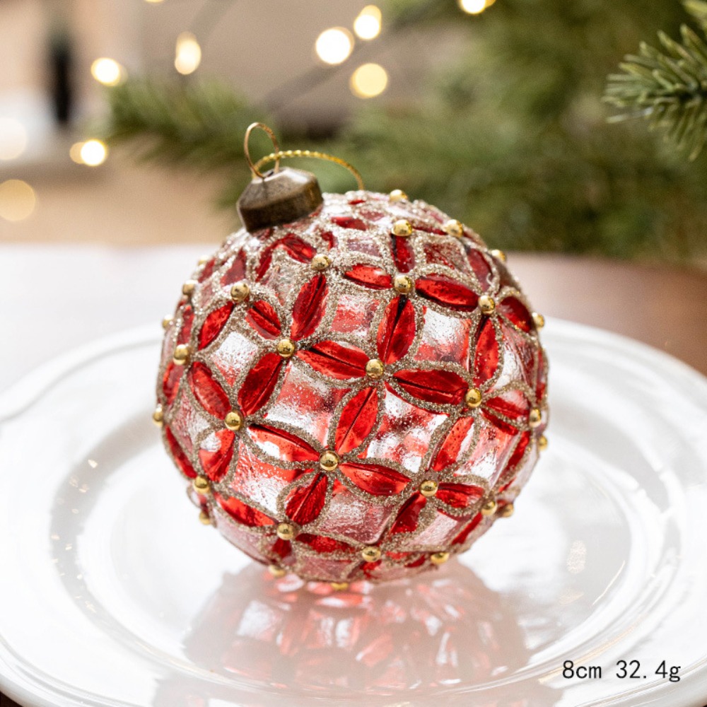Highball Glass Set - Set Bola Natal Kaca Berkualitas Tinggi