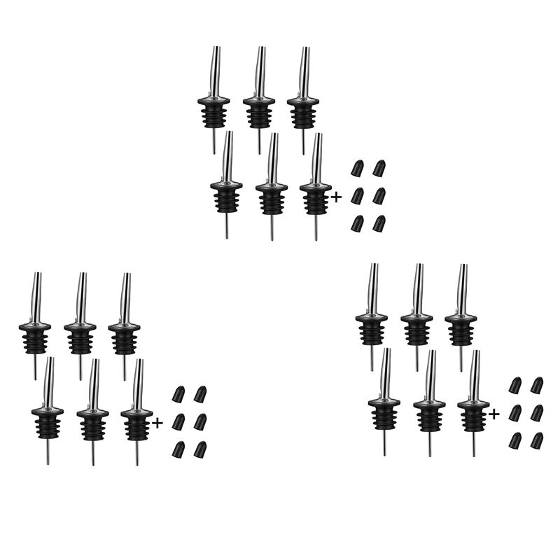 A25F-18Pc Corong Tuang Stainle - Speed Pourer Cap ulasan dan harga
