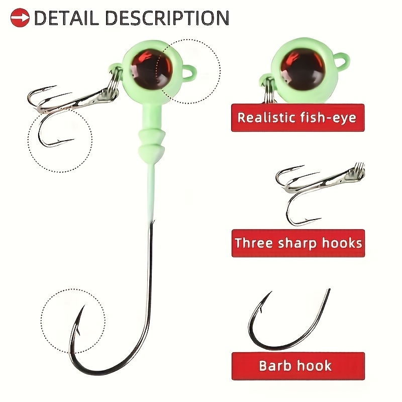 5 Buah Kepala Jig Kait Ganda,  - Jigger Double Sided ulasan dan harga