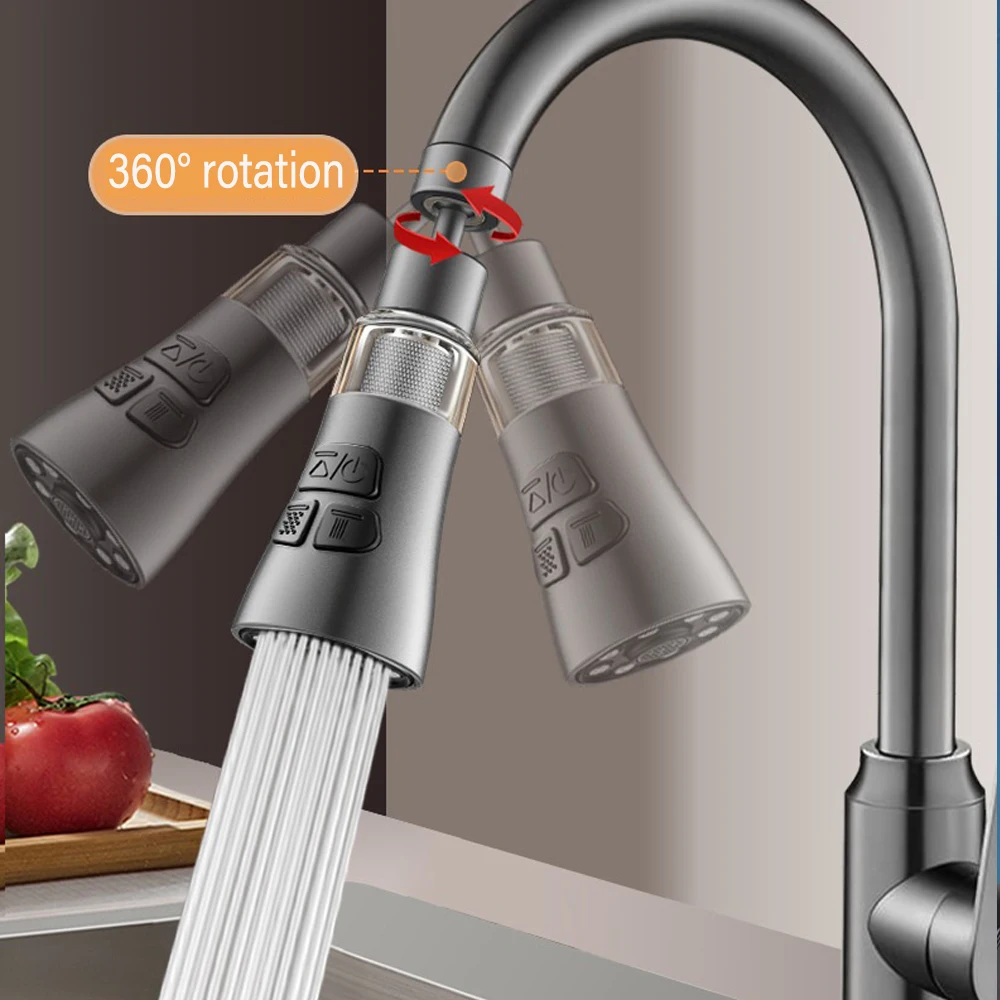 360 °   Pemanjang Keran Dapur  - Home Bar Sink ulasan dan harga