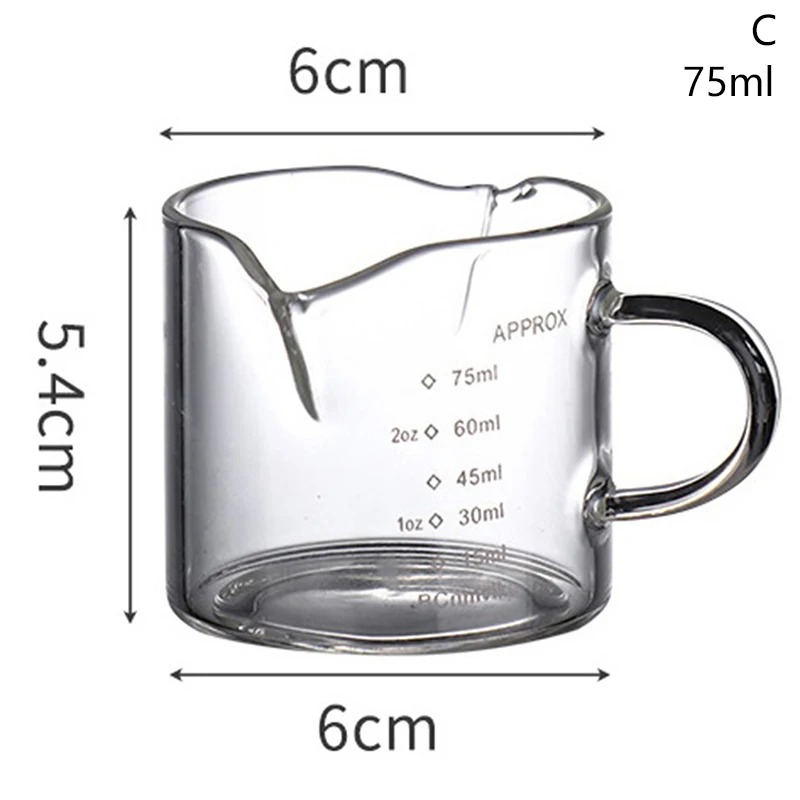 1/2pcs Cangkir Espresso 2.5oz  - Home Bar Set ulasan dan harga