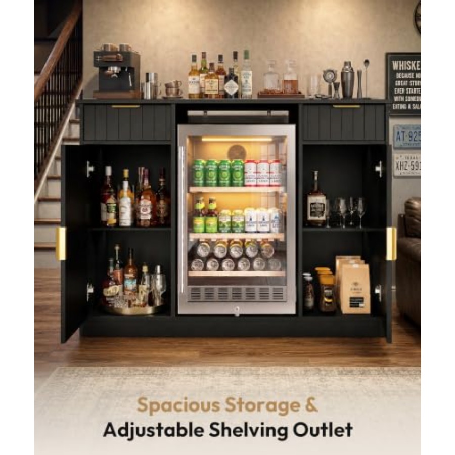 Lemari Kopi 53 dengan Ruang Ku - Home Bar And Fridge ulasan dan harga