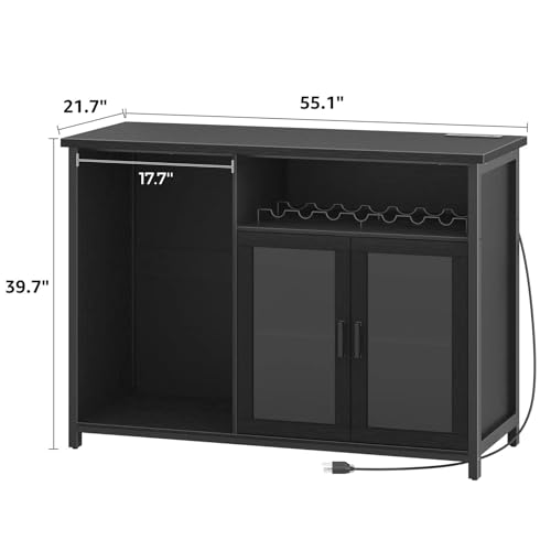 Lemari Bar Anggur dengan Ruang - Home Bar Setup ulasan dan harga