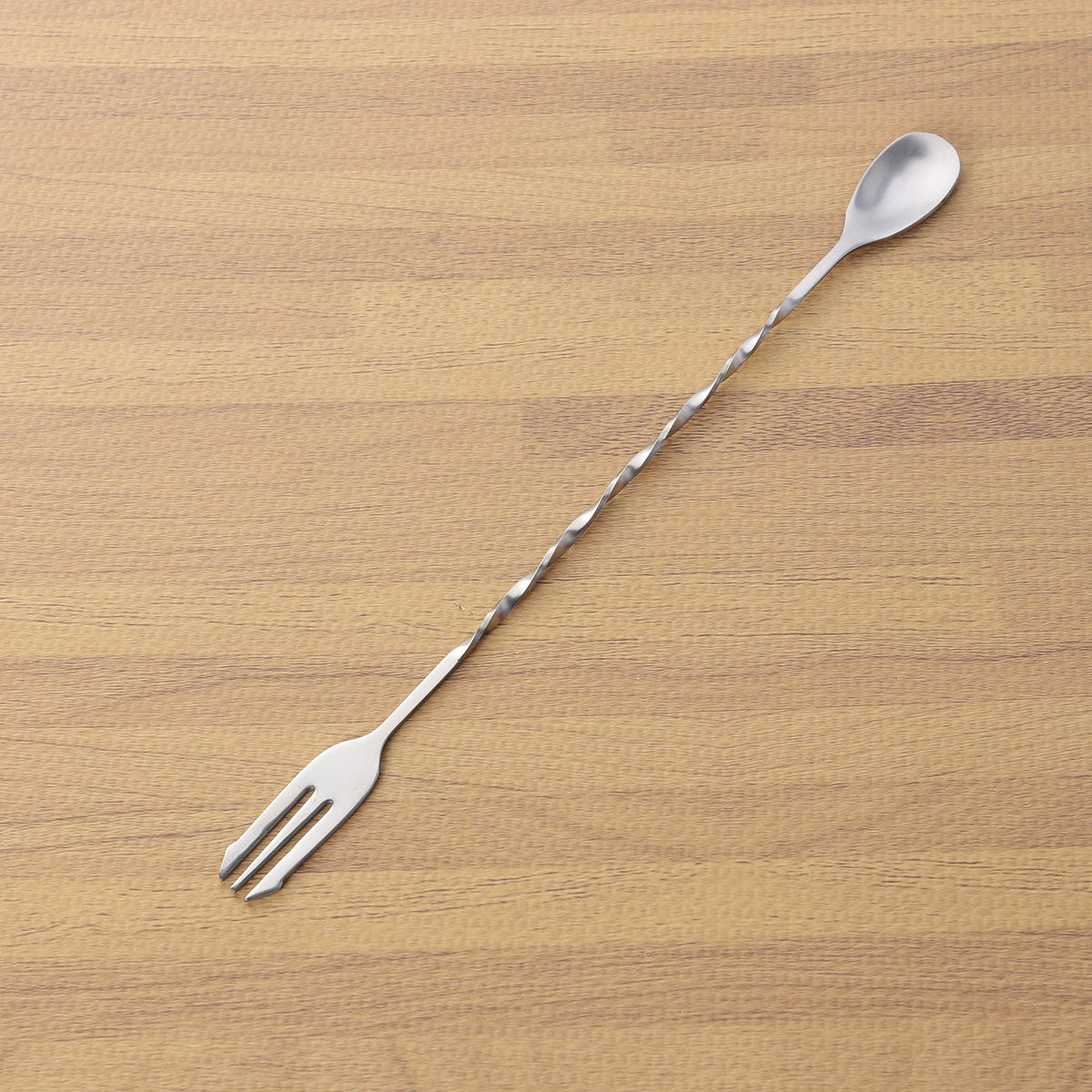 Sendok Koktail Garpu Pencampur - Bar Spoon Twisted ulasan dan harga