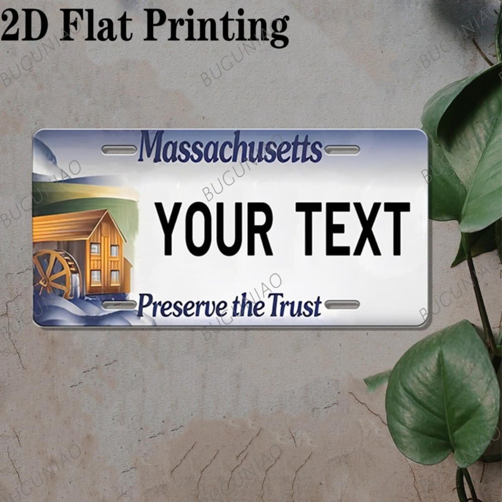 2D Datar 1pc Plakat Massachuse - Home Bar Cafe ulasan dan harga