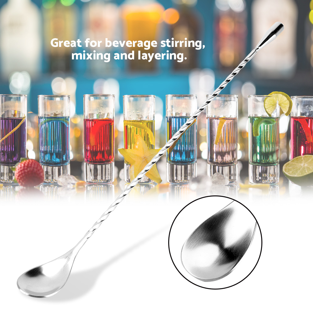 Sendok Pengaduk Bar Sendok Bar - Bar Spoon Twisted ulasan dan harga