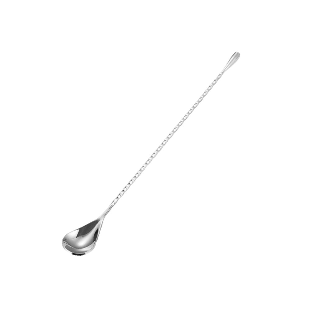 1Pcs Sendok Koktail Gagang Pan - Bar Spoon Twisted ulasan dan harga